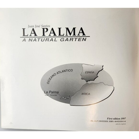 La Palma U Jardin Natural Book Juan José Santos Spain Photographs English Text - Picture 10 of 12